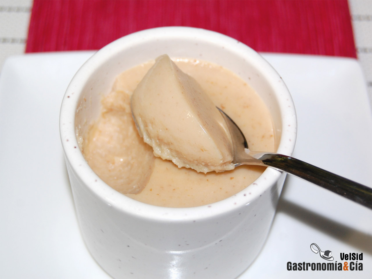 Cuajada de galletas y miel