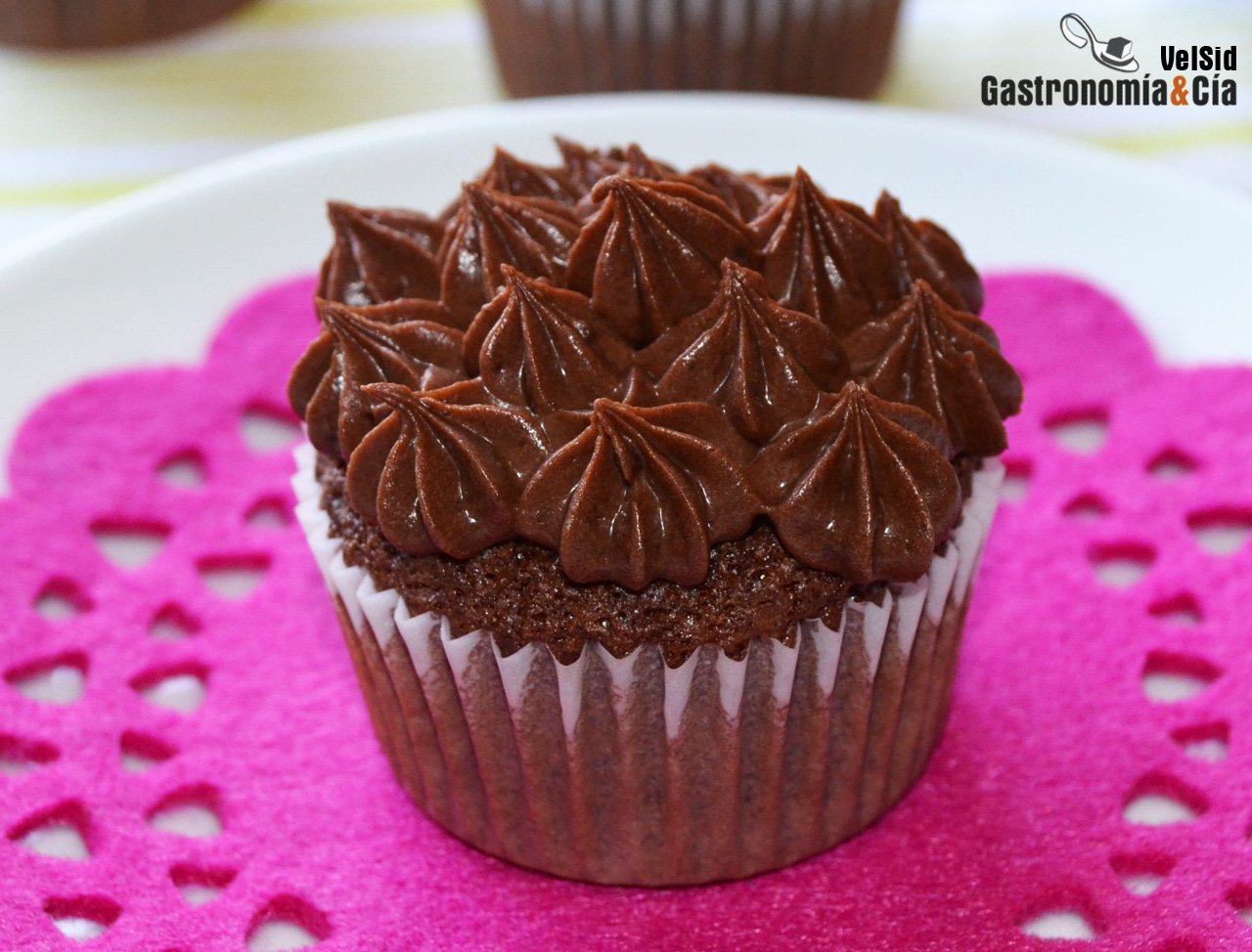 Cupcakes de Nutella y chocolate