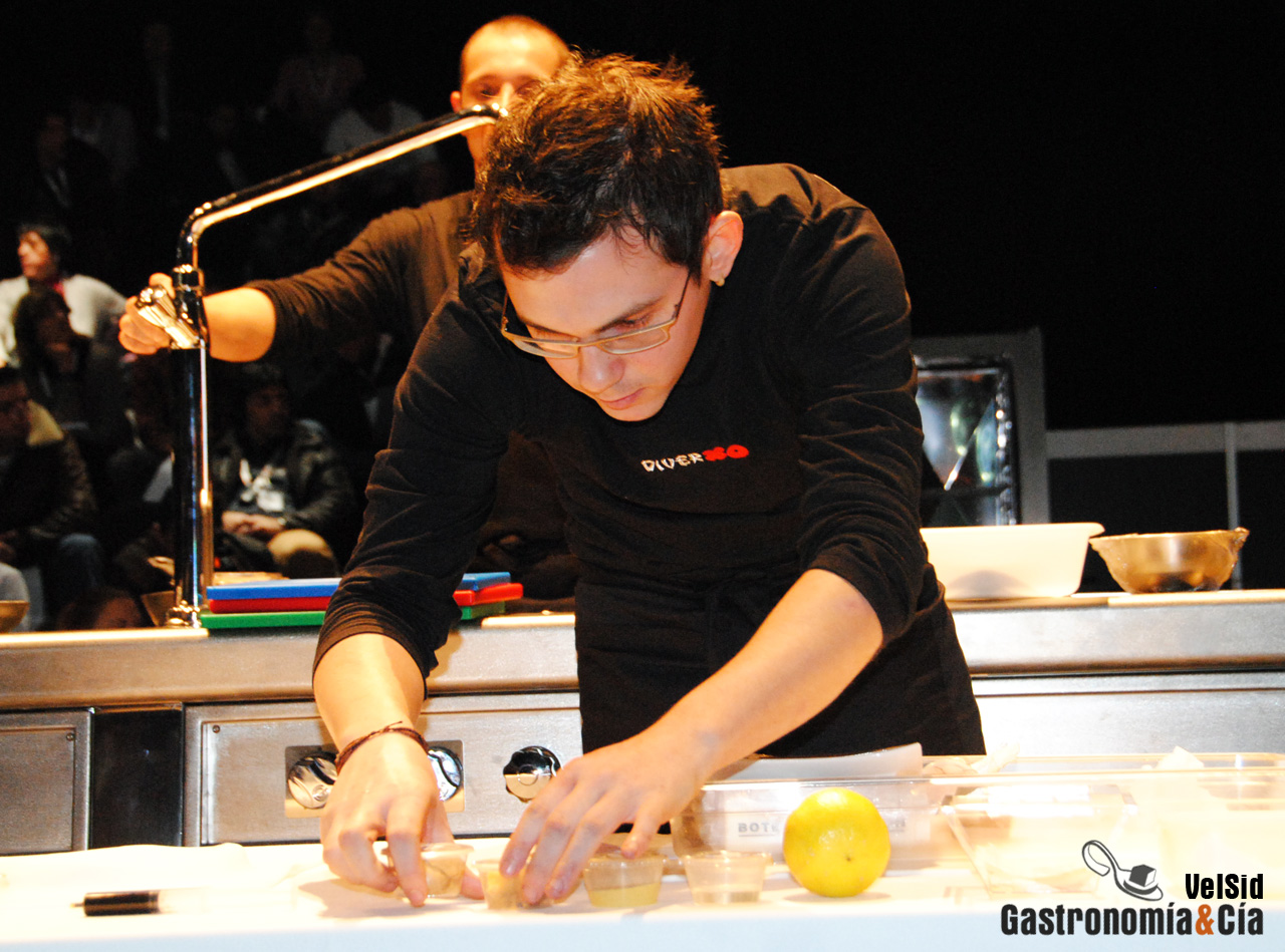 David Muñoz en Madrid Fusión 2013