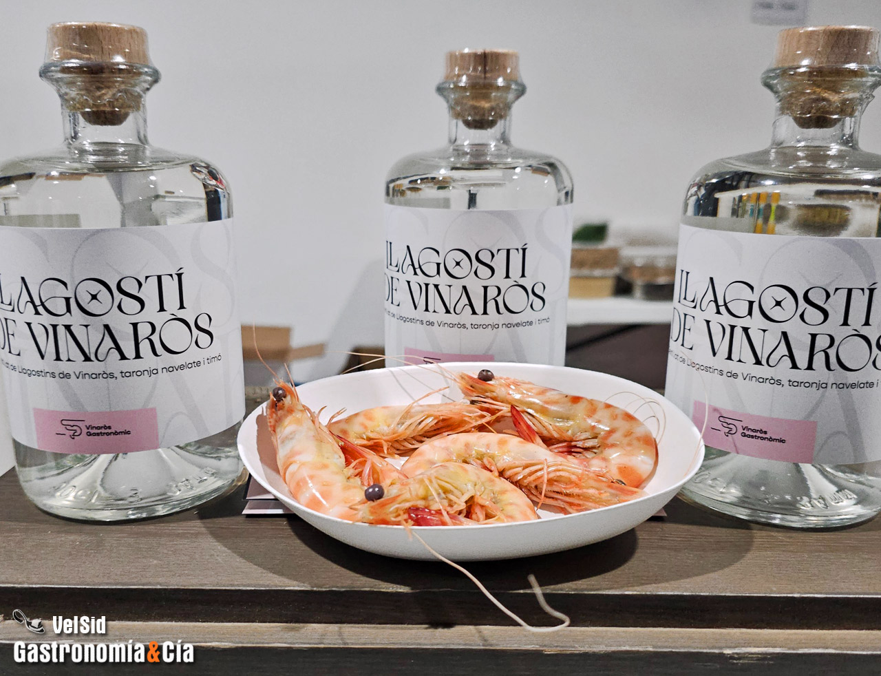 Destilado de langostino de Vinaròs