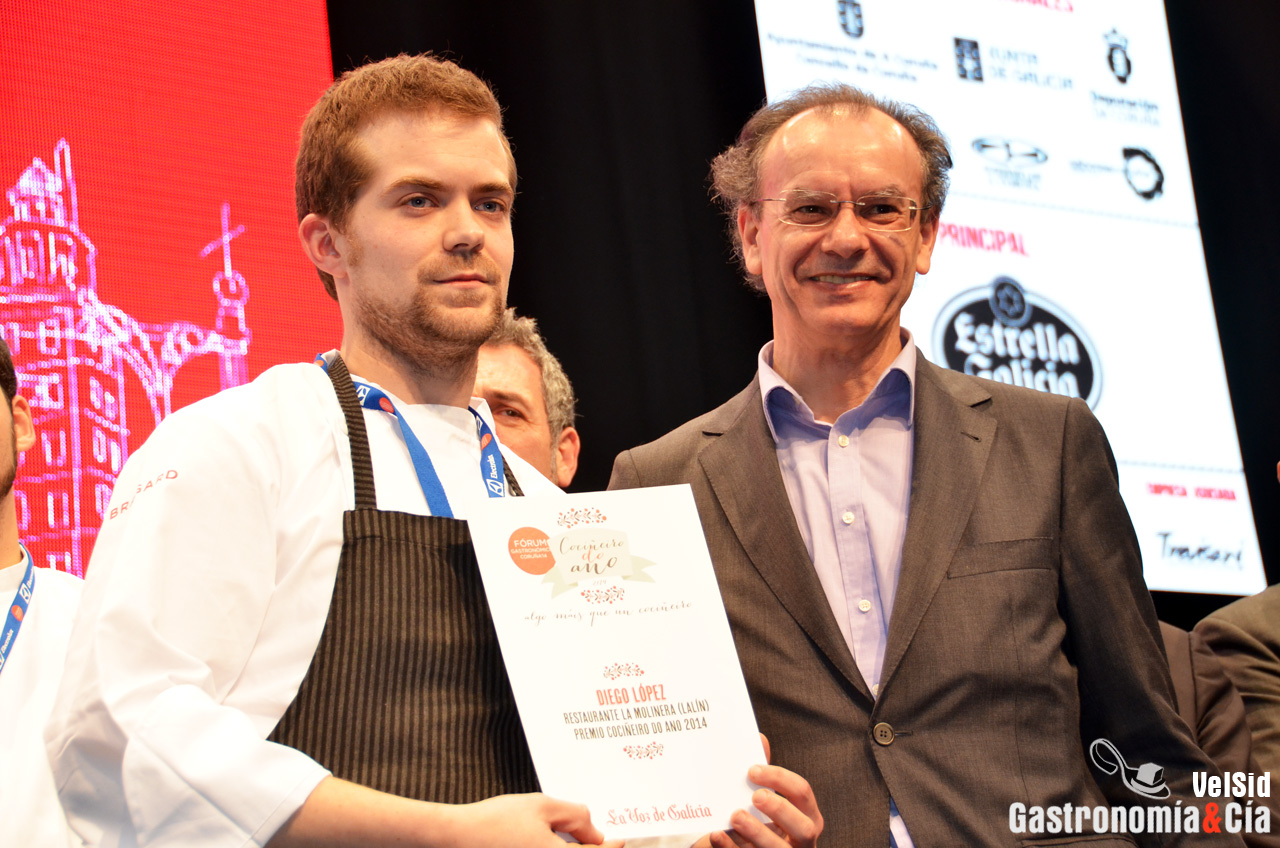 Diego López, Cocinero del Año de Galicia 2014