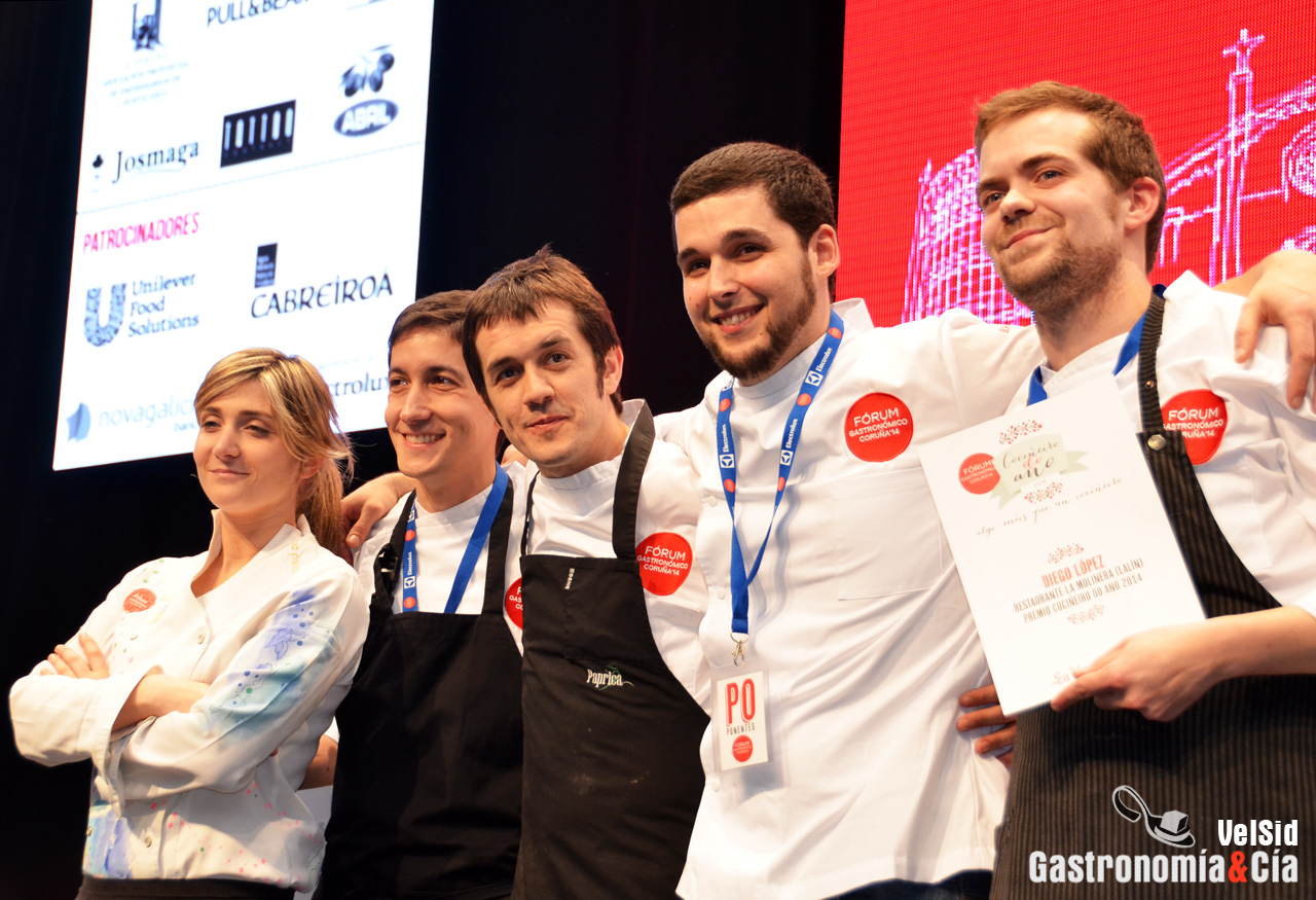 Diego López, Cociñeiro do Ano 2014