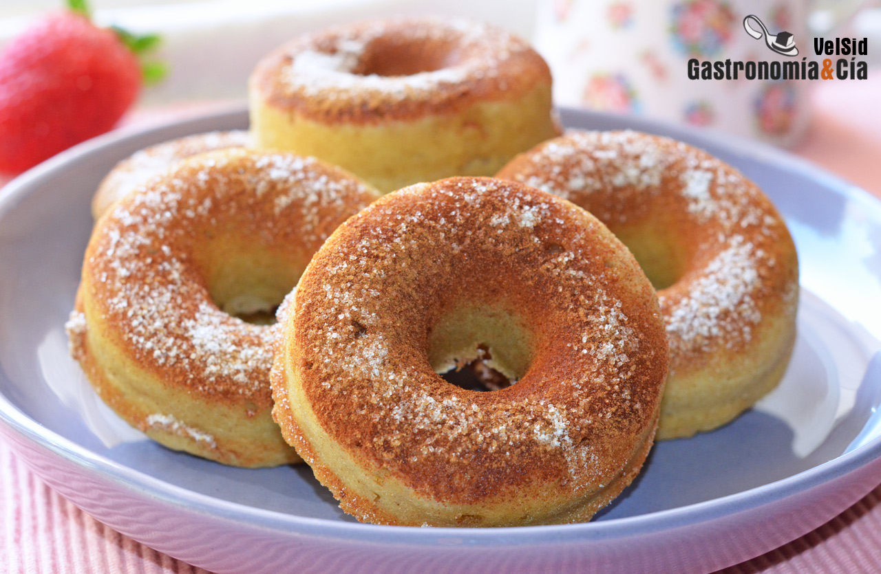 Donuts de avena y yogur