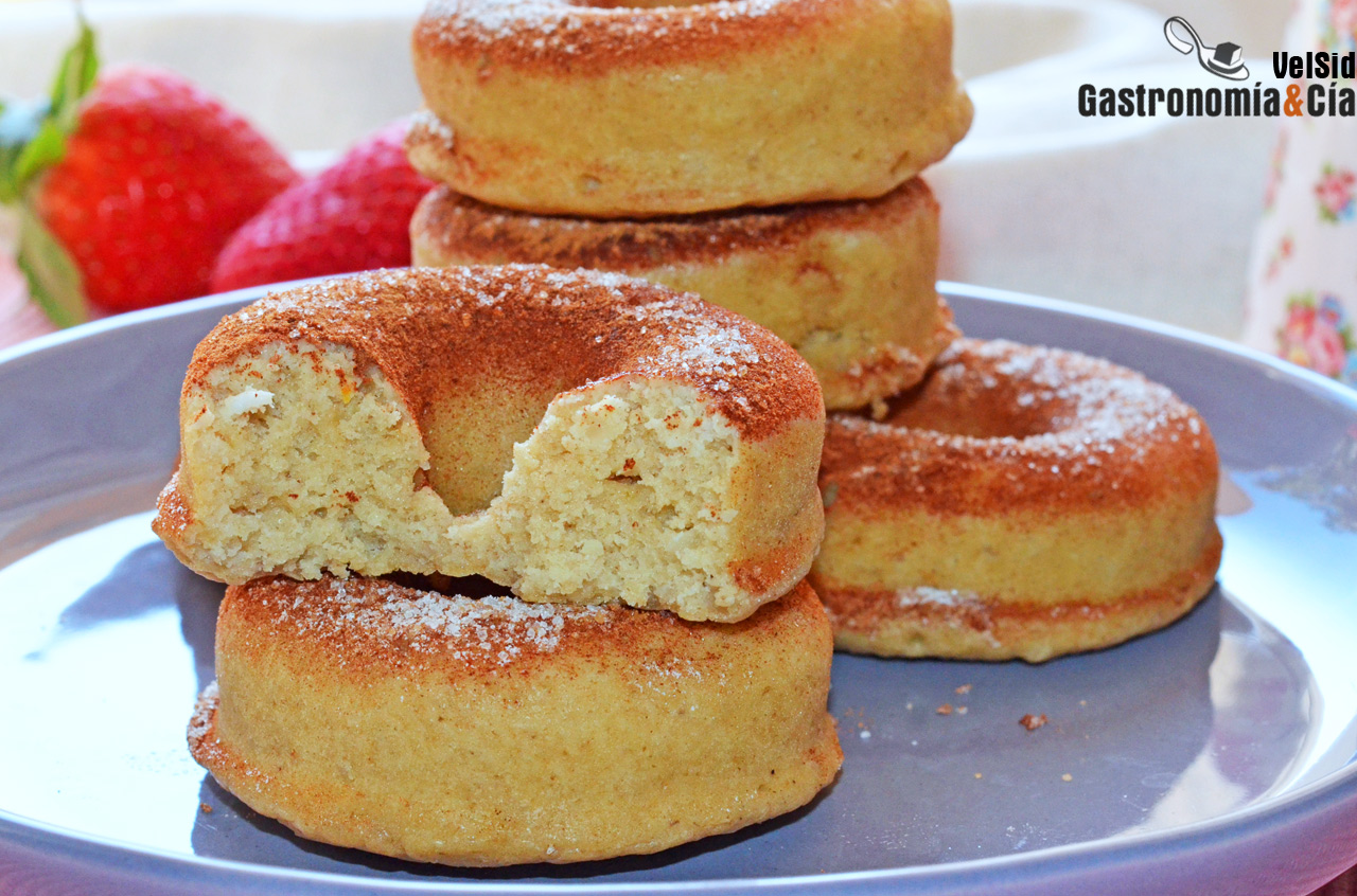 Donuts de avena y yogur