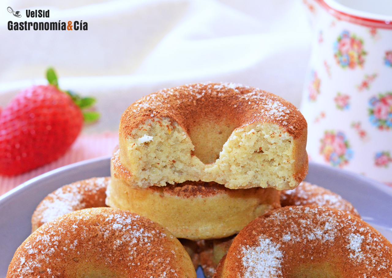 Donuts de avena y yogur