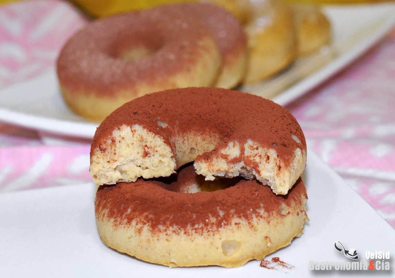 Donuts de avena y manzana