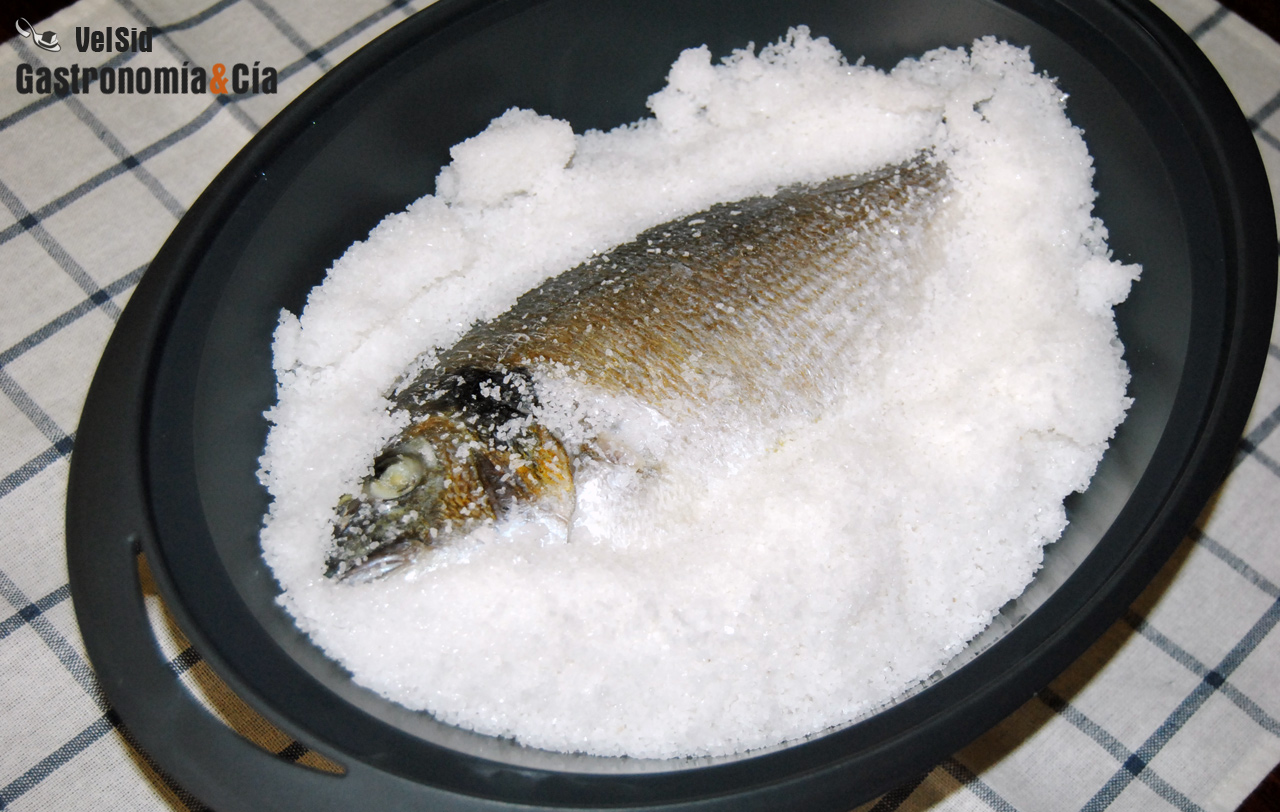 Receta de Dorada a la sal con Thermomix