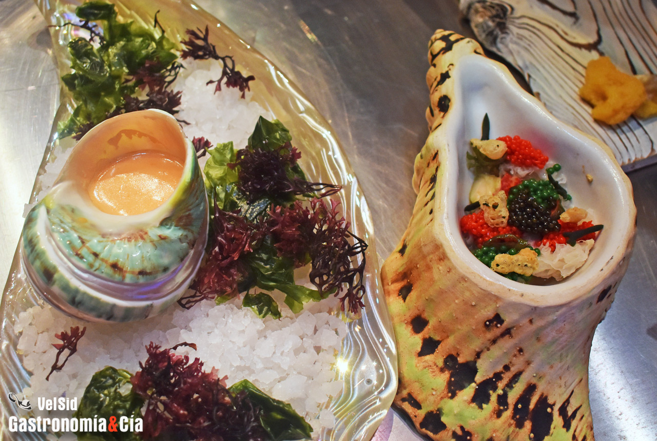 Salazones en Quique Dacosta Restaurante