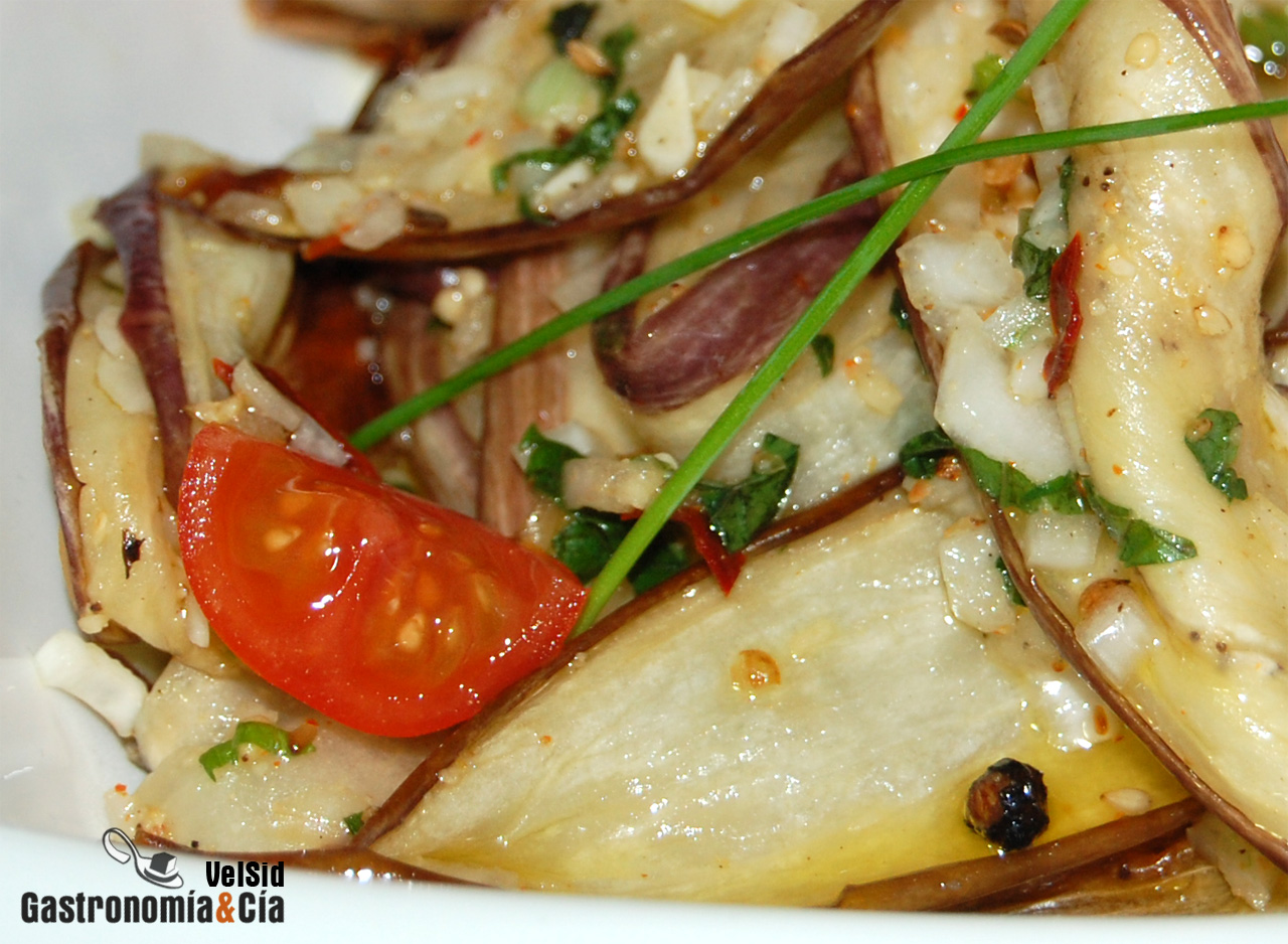 Ensalada de berenjenas al horno