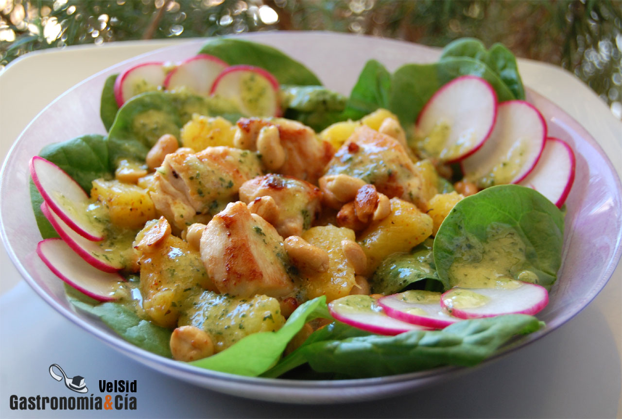 ensalada pollo pina cacahu1