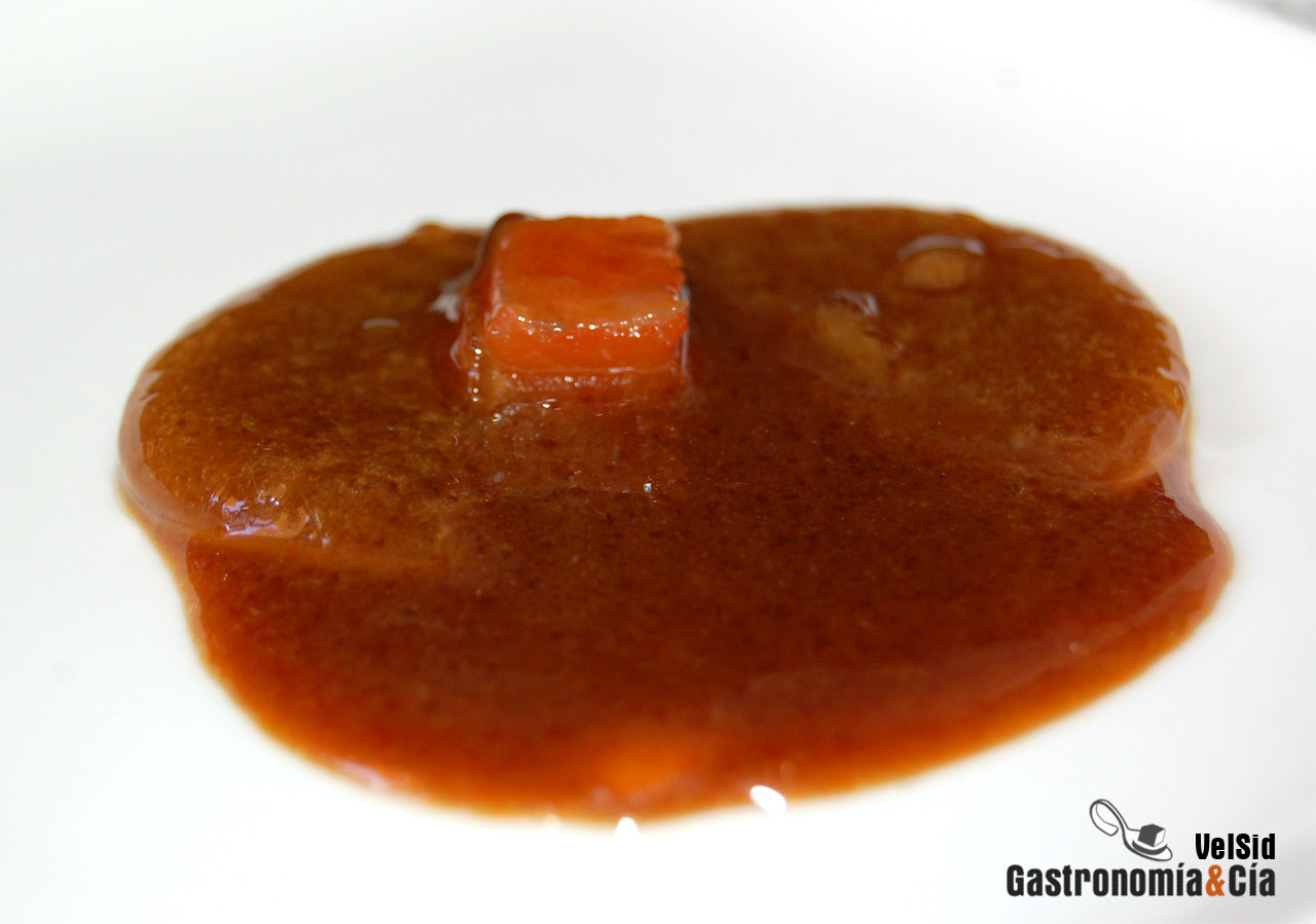 Ravioli de soja relleno de salmón