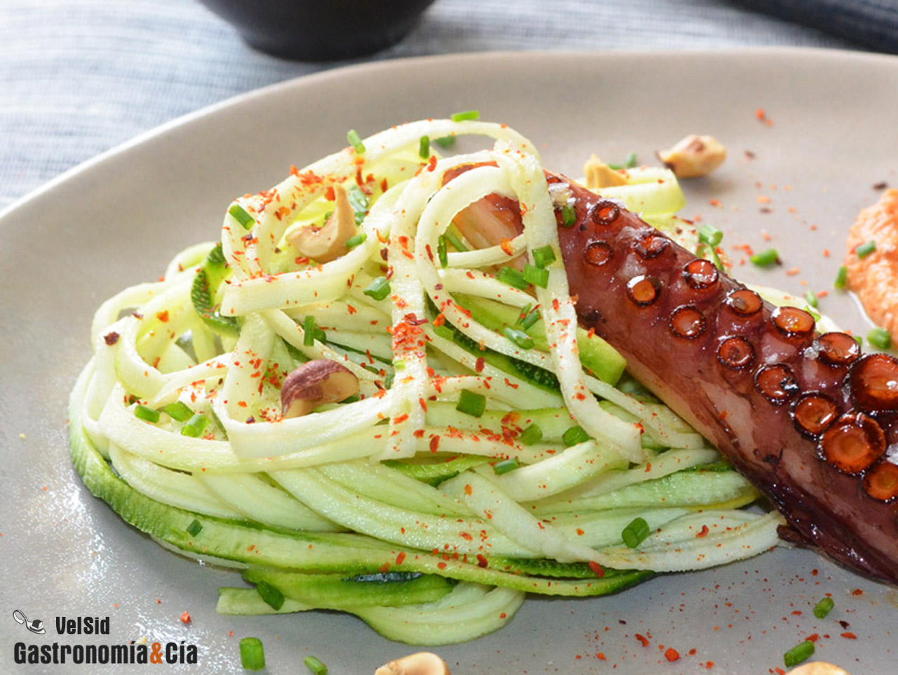 Cómo cortar calabacín