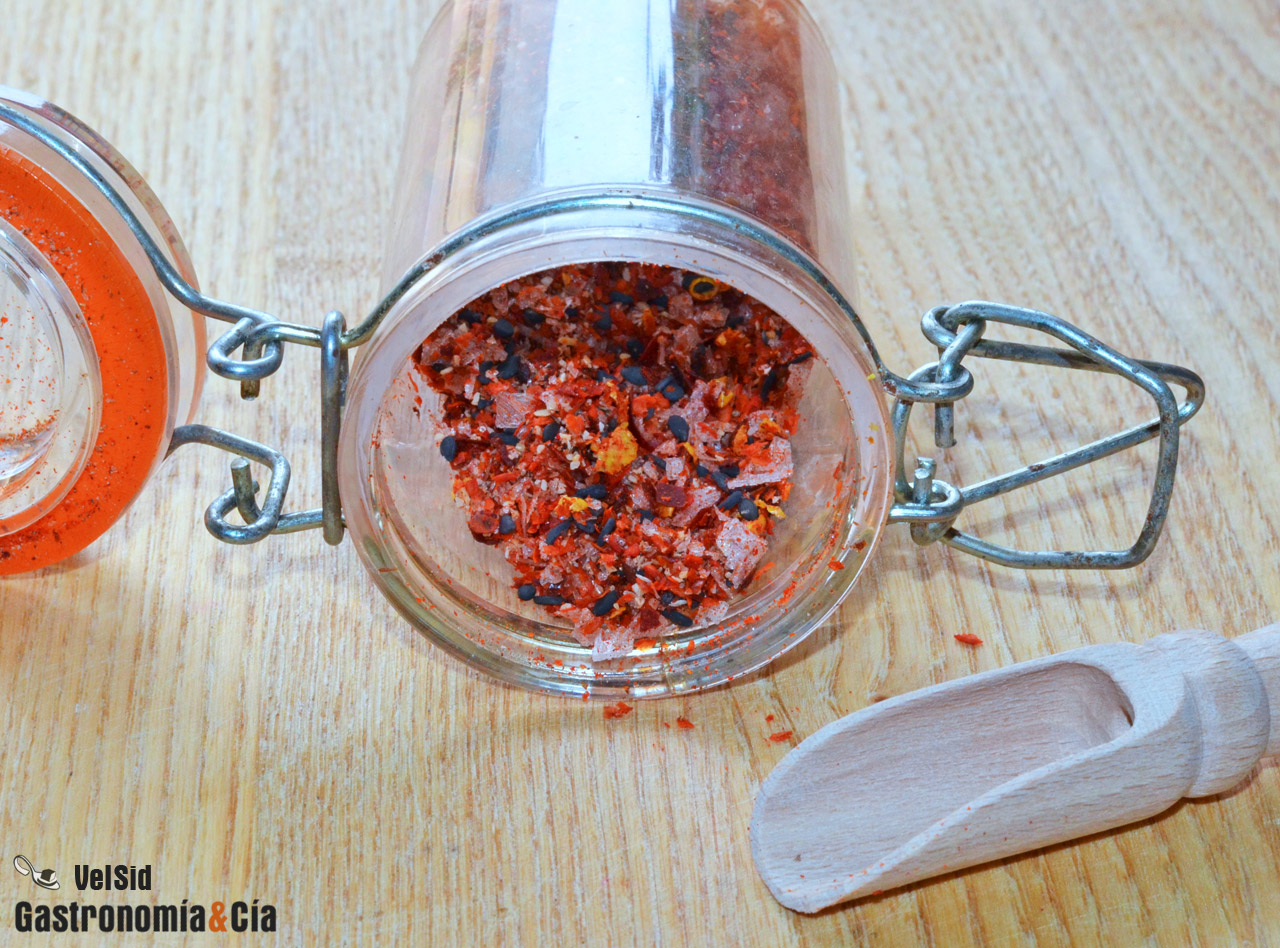 mezcla de especias para las tostadas de aguacate 