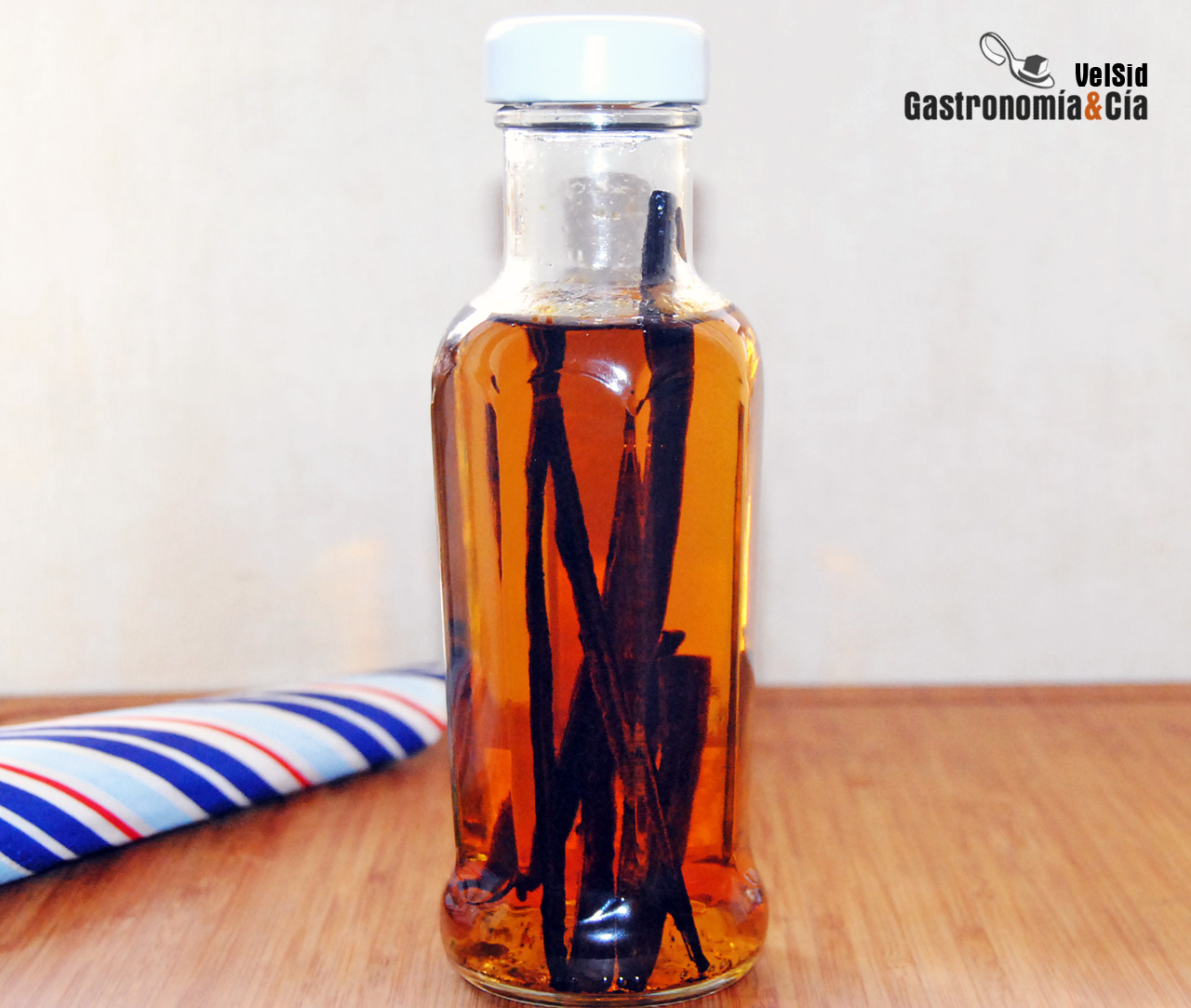 Extracto de vainilla casero