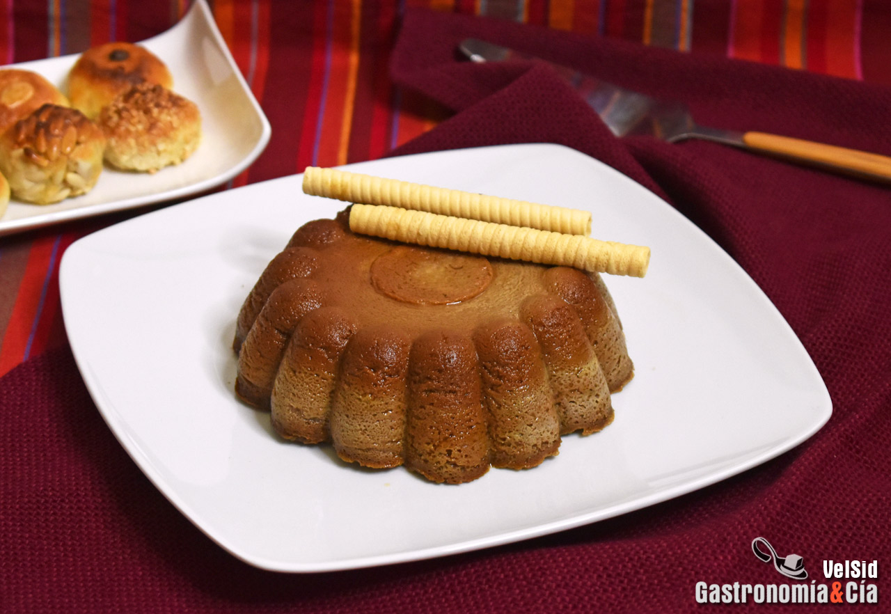 Flan de boniato 