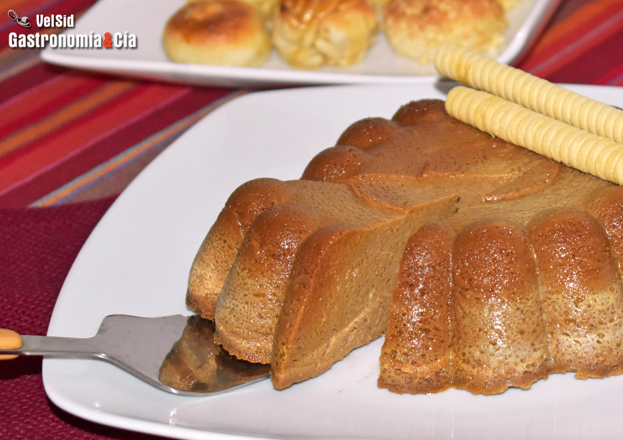 Flan de boniato 