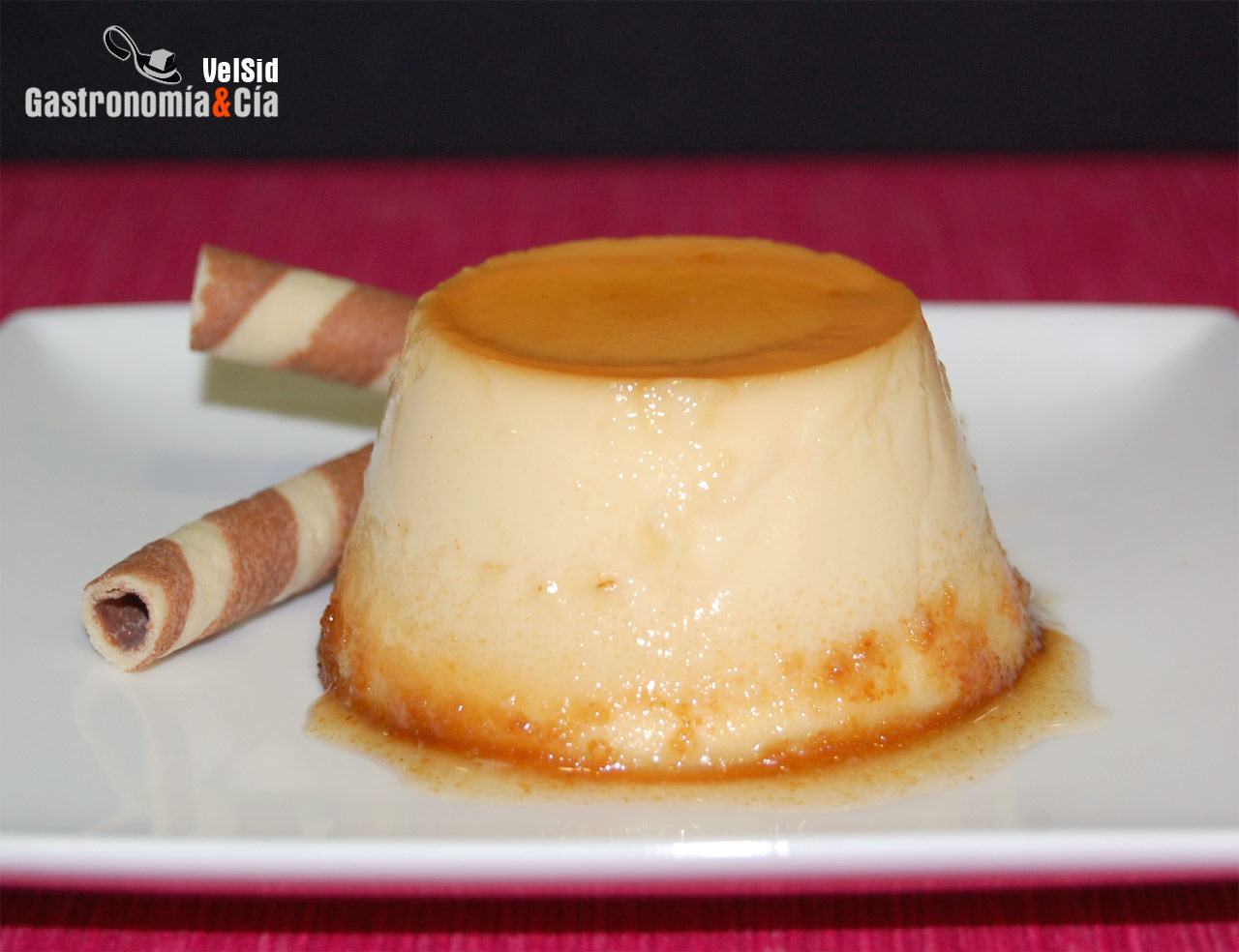 Flan de queso