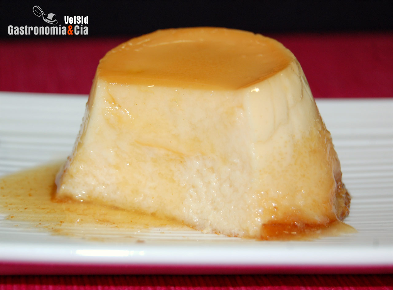 Flan de queso