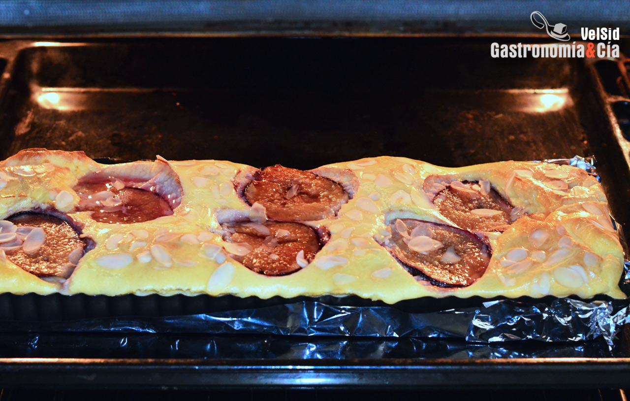 Flognarde de higos y almendra