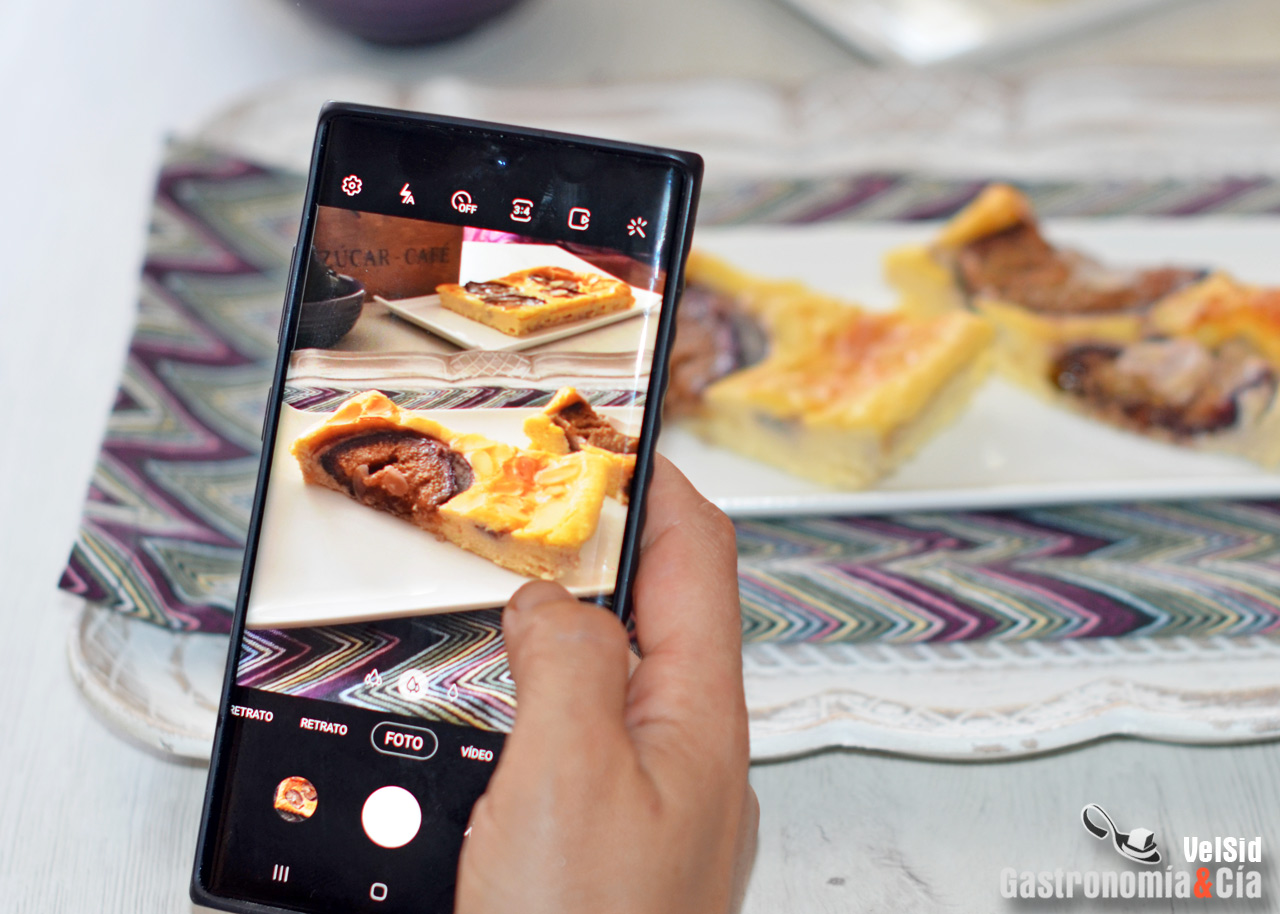 Flognarde de higos y almendra