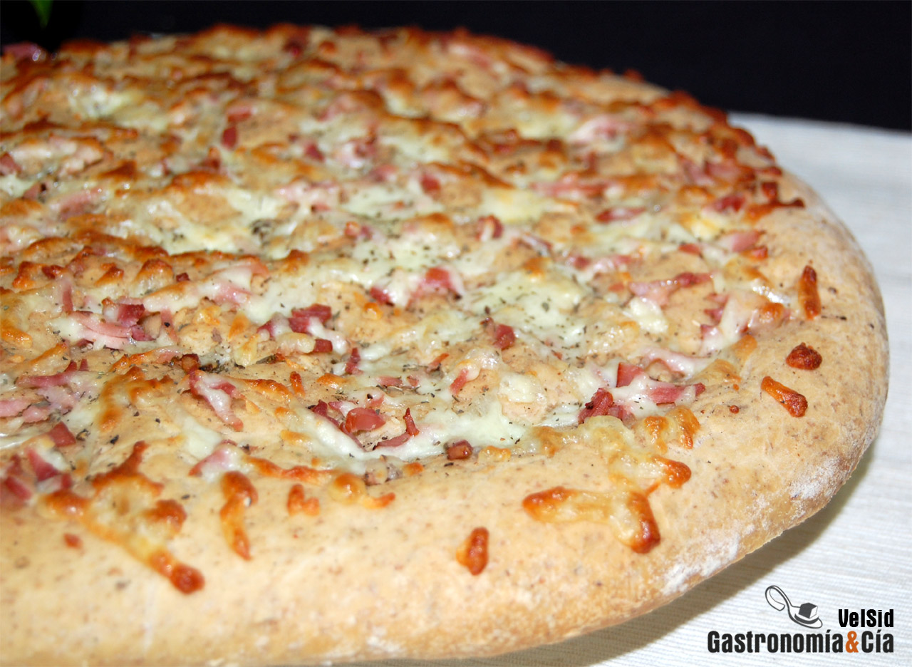 Focaccia de centeno integral