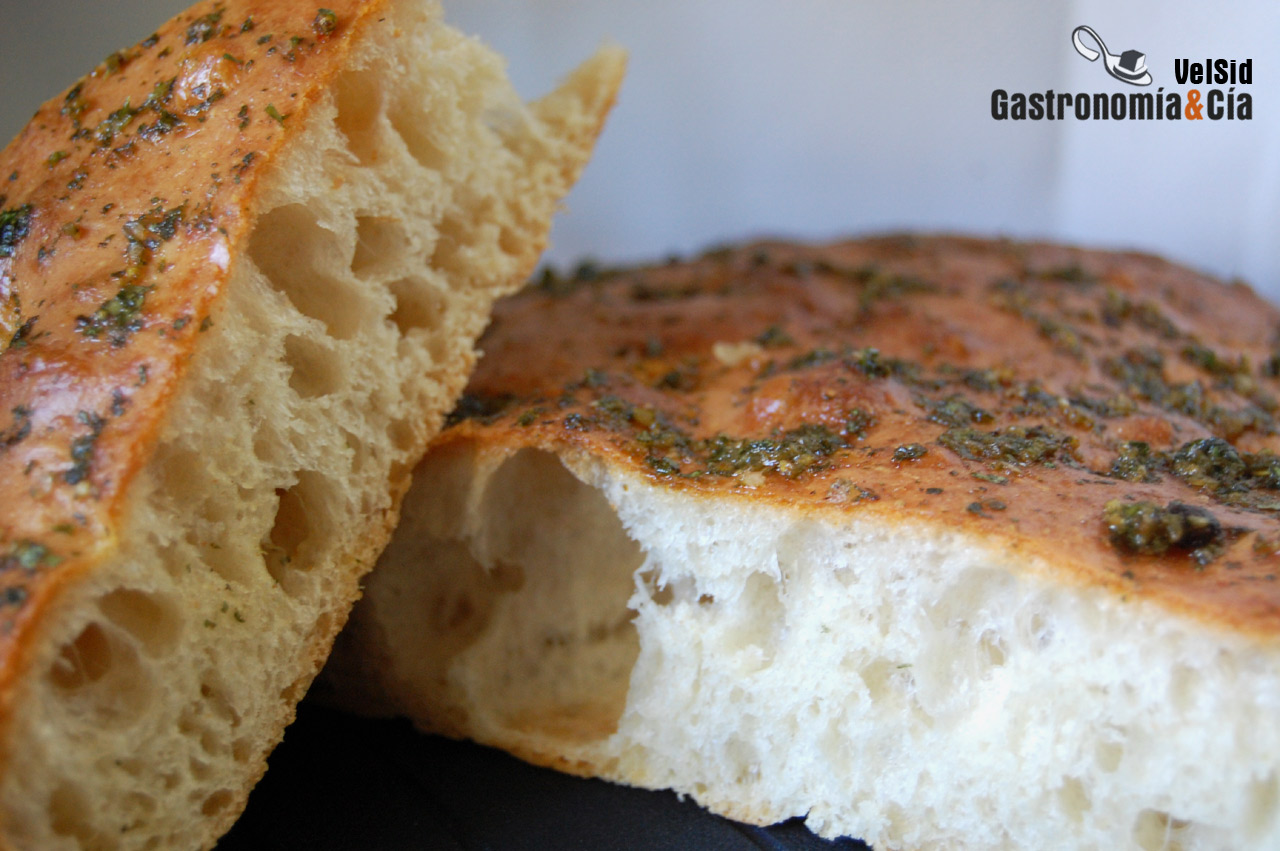 Focaccia con Chermoula