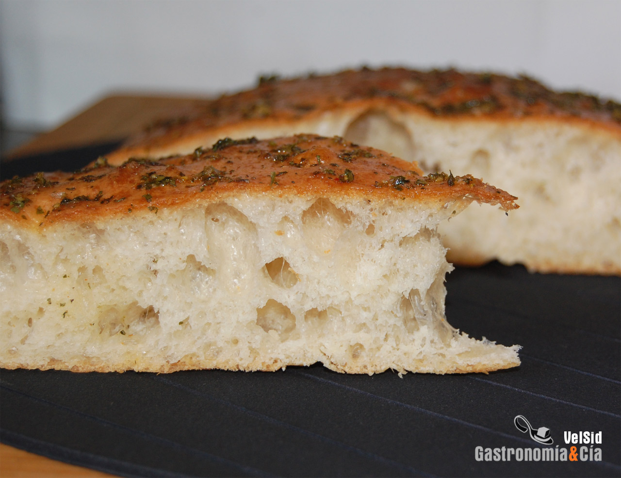 Focaccia con Chermoula
