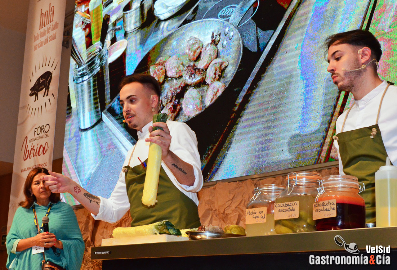 Javier Sanz y Juan Sahuquillo. Restaurante Cañitas Mait