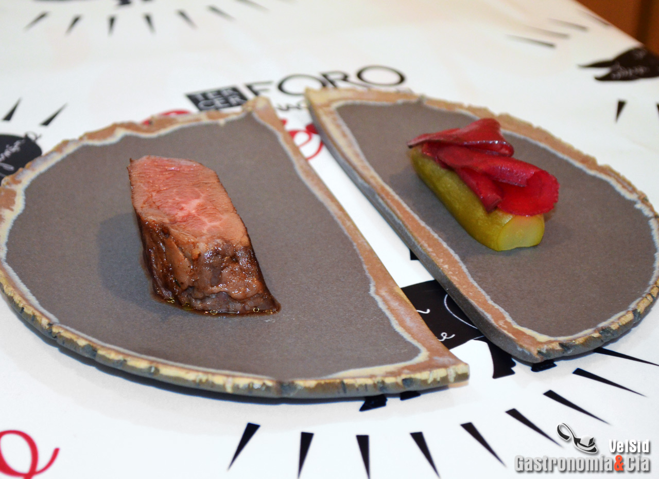 Javier Sanz y Juan Sahuquillo. Restaurante Cañitas Mait