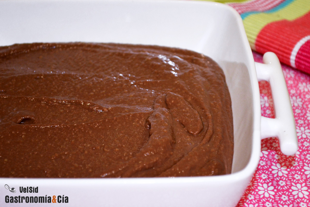 Cómo hacer crema frangipane de avellanas y chocolate en