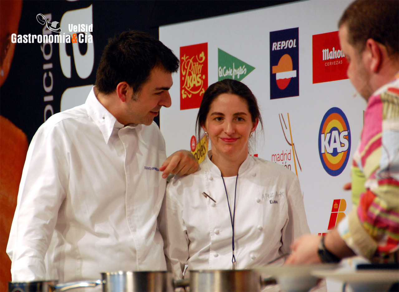Ramón Freixa y Elena Arzak
