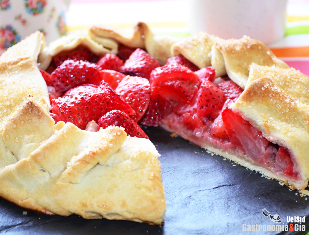 Galette de fresas