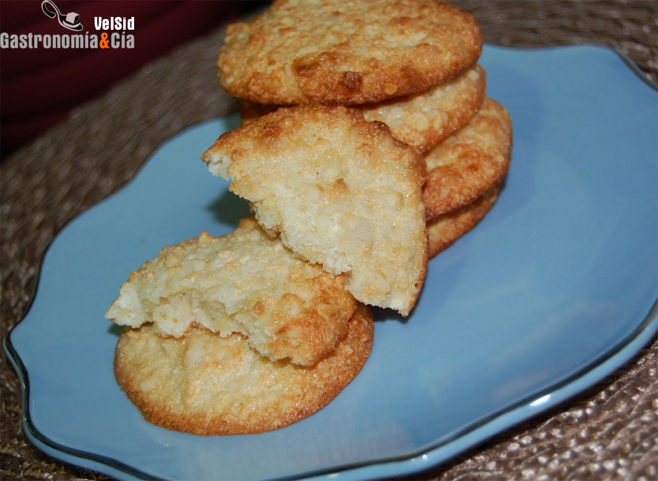 Galletas de almendra y coco
