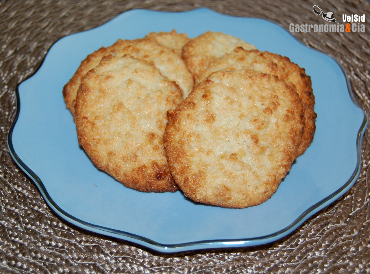 Galletas de almendra y coco