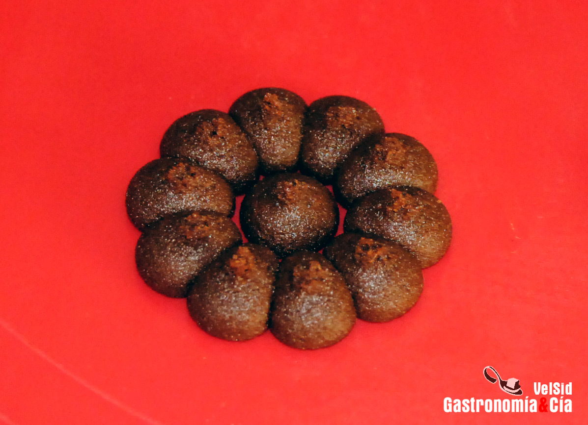 Galletas de chocolate y Amaretto