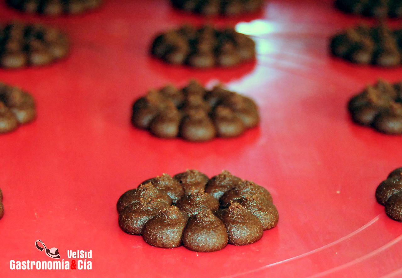 Galletas de chocolate y Amaretto