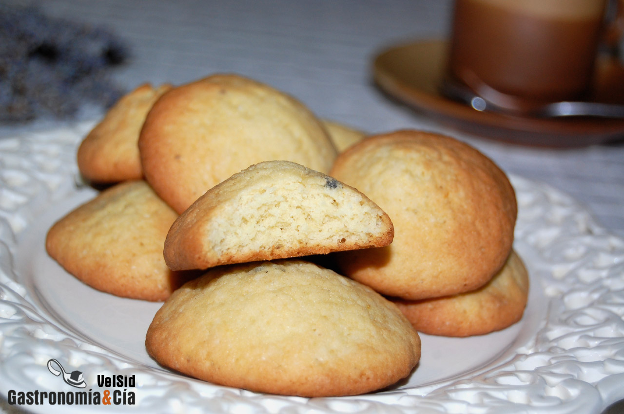 Galletas de lavanda y limón