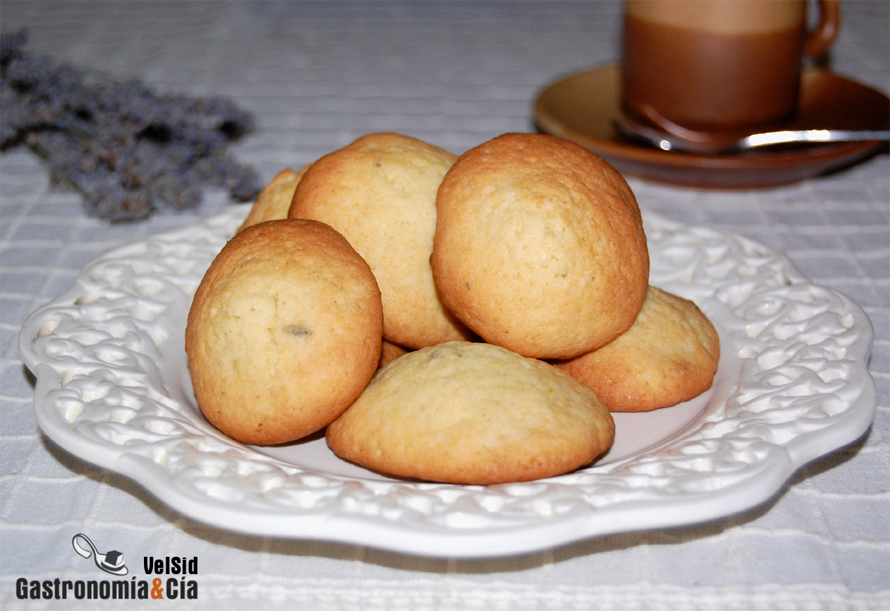 Galletas de lavanda y limón