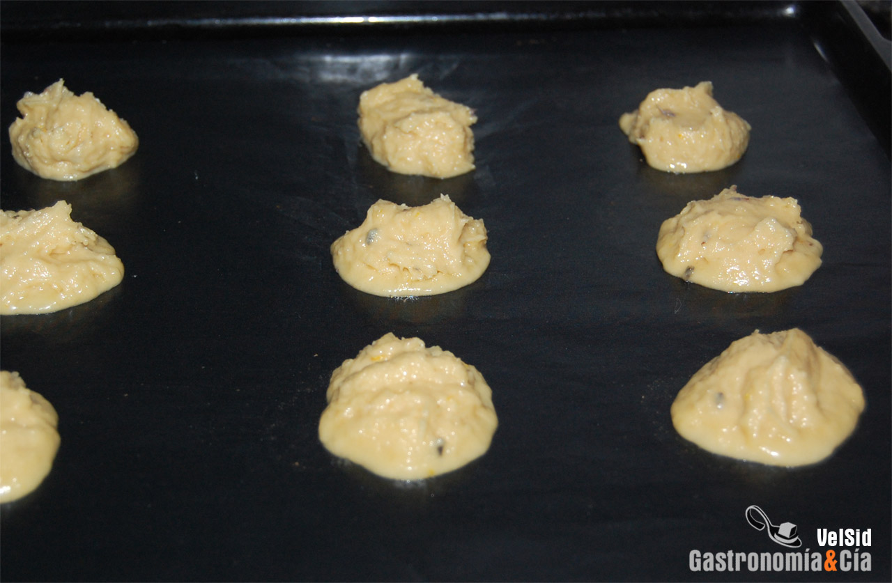 Galletas de lavanda y limón