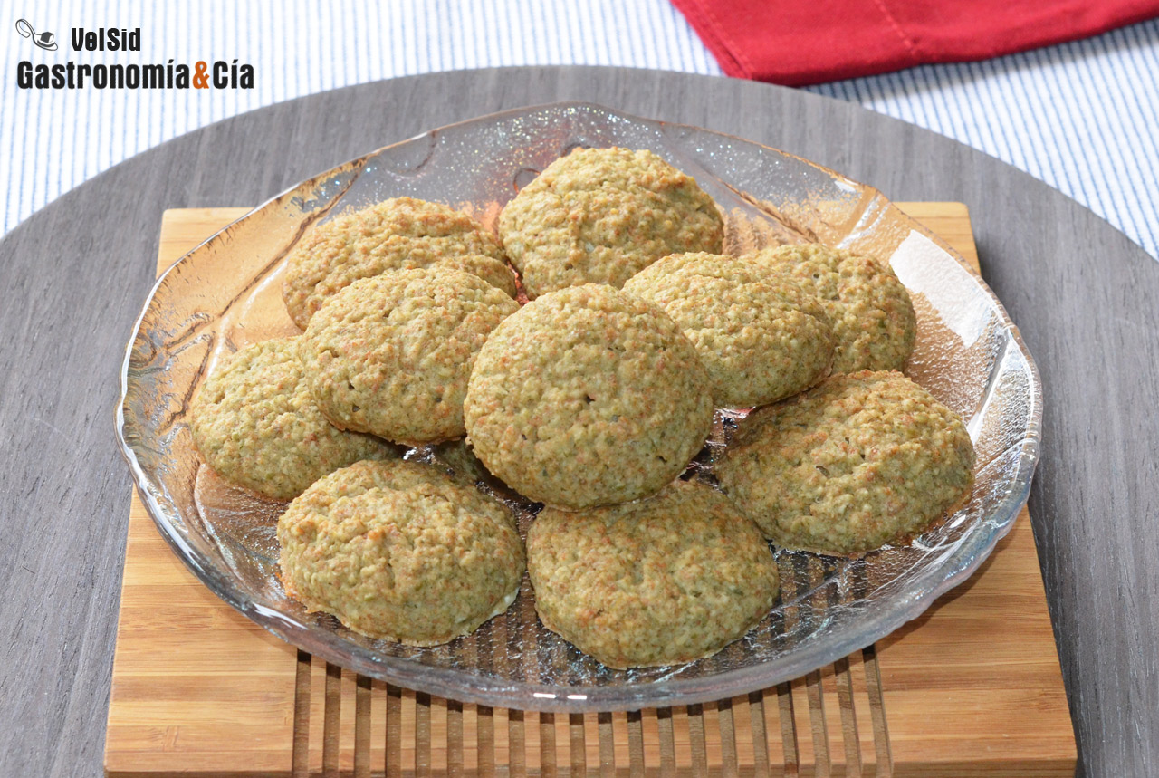 Galletas de pipas de calabaza y espelta