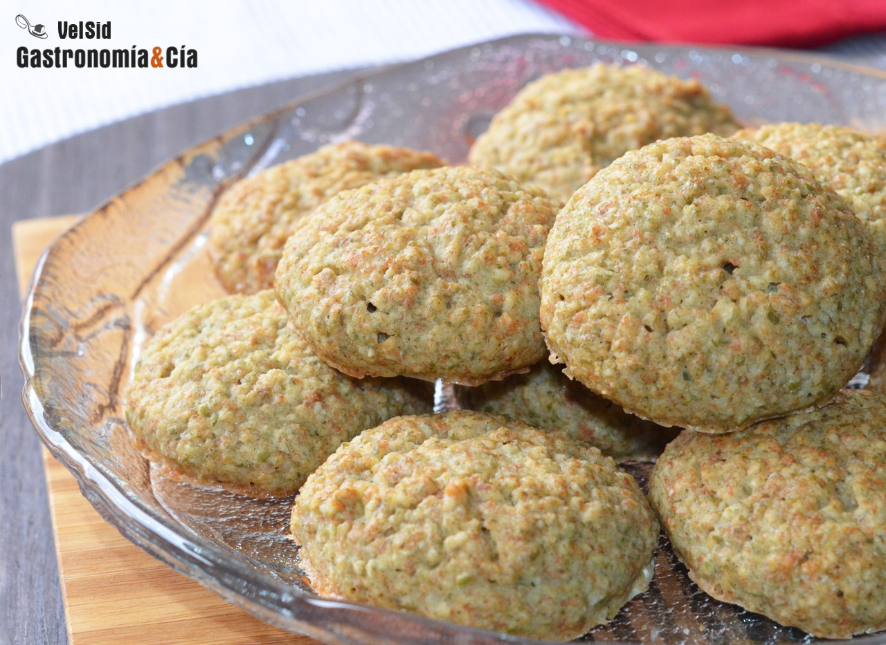 Galletas de pipas de calabaza y espelta