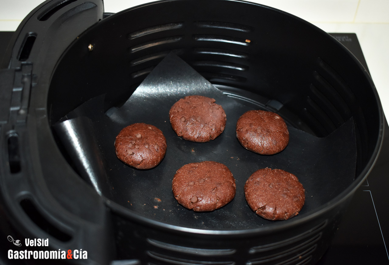 Galletas de quinoa y chocolate