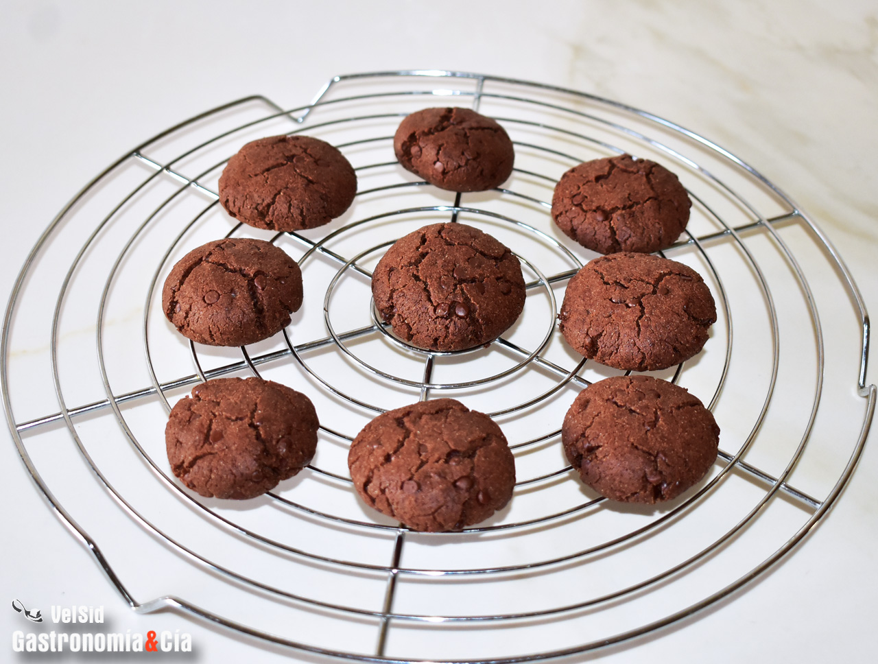 Galletas de quinoa y chocolate