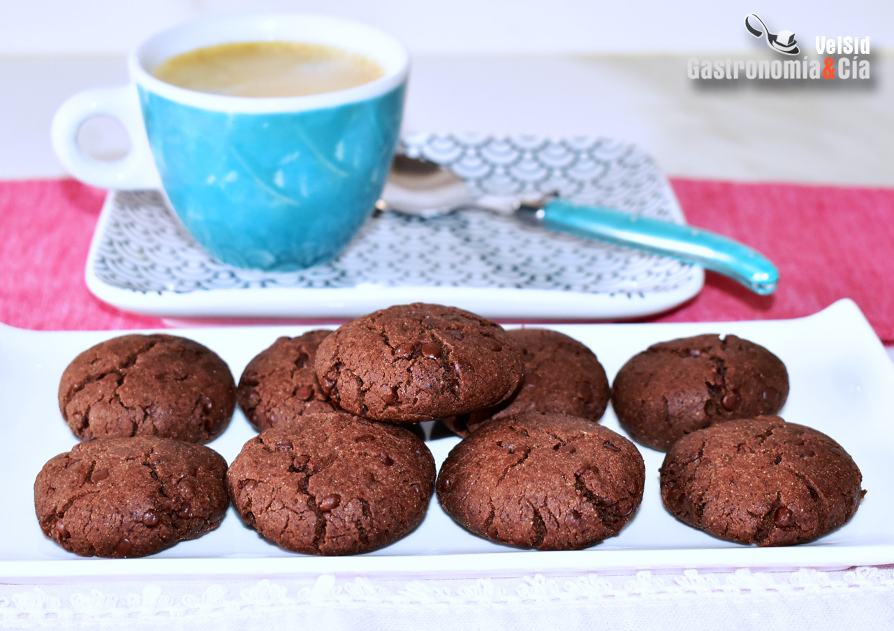 Galletas de quinoa y chocolate