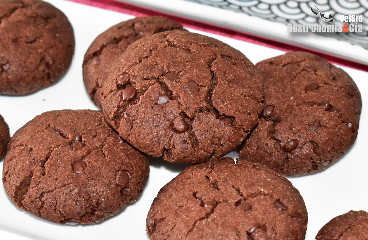 Galletas de quinoa y chocolate