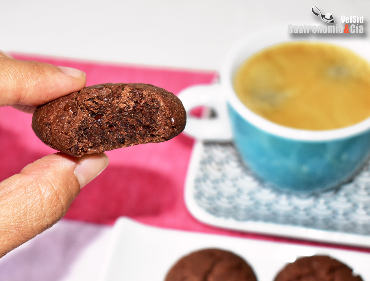 Galletas de quinoa y chocolate