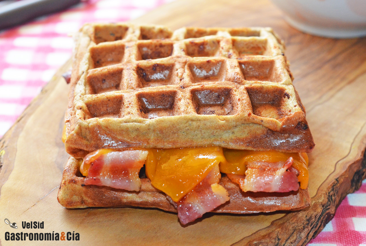 Cómo hacer gofres rellenos sólo con la gofrera