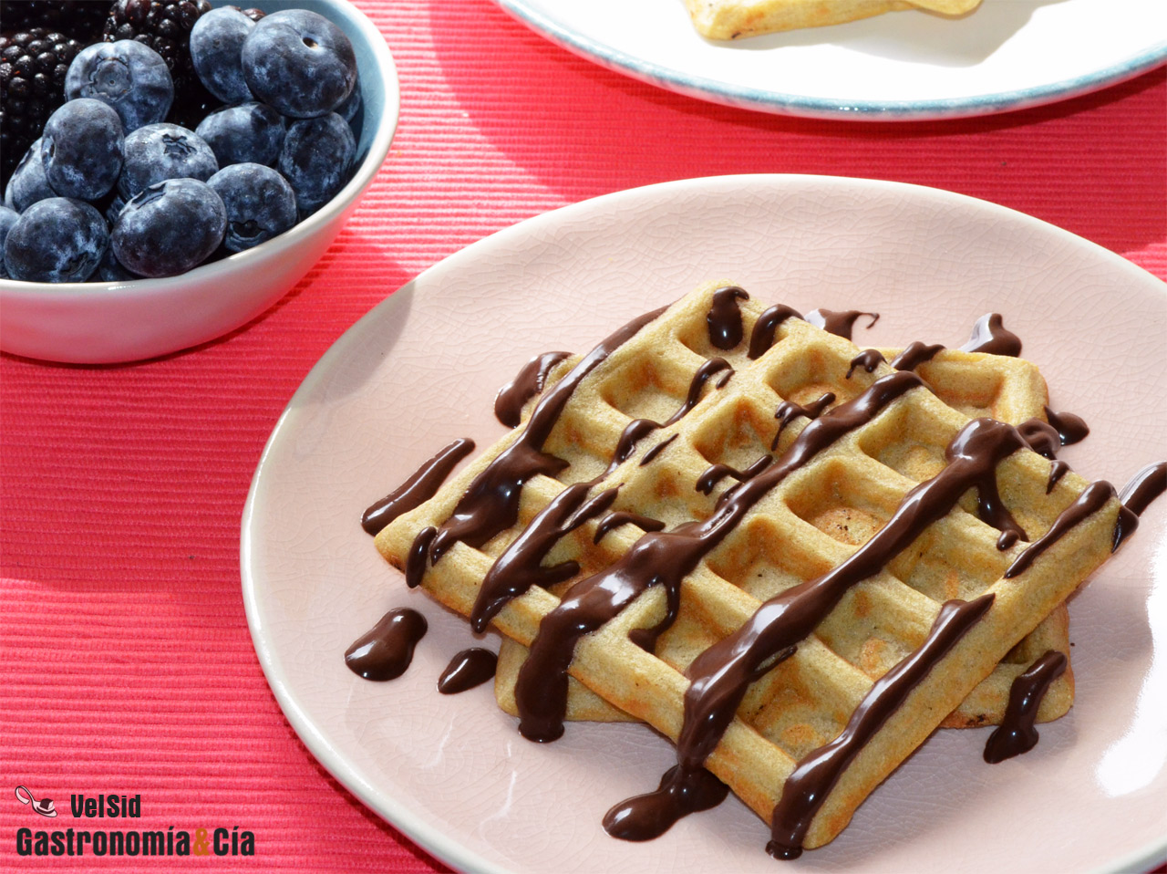 Gofres de avena, receta fácil y saludable para gofrera 