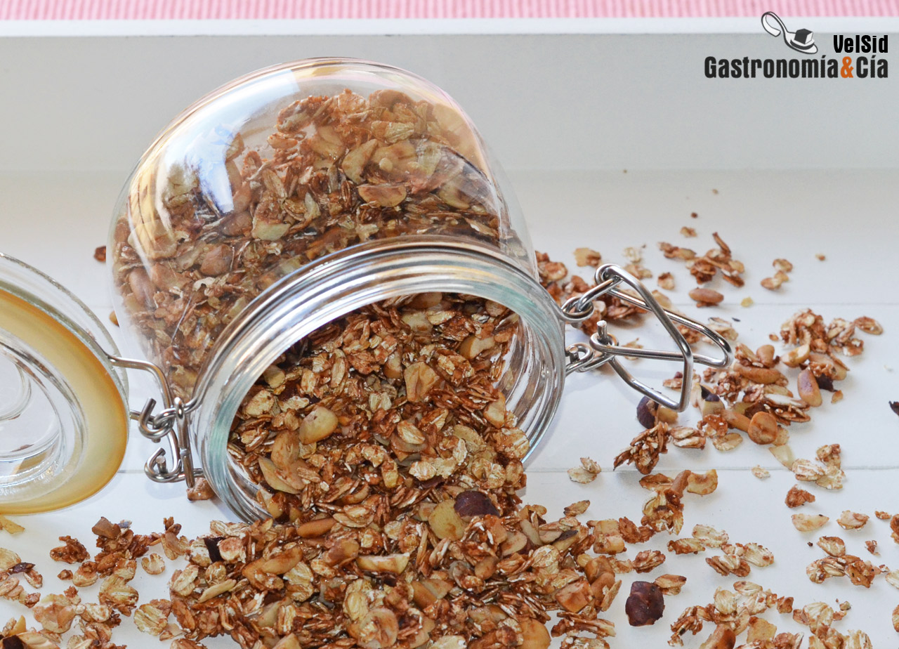 Cómo hacer granola sin horno