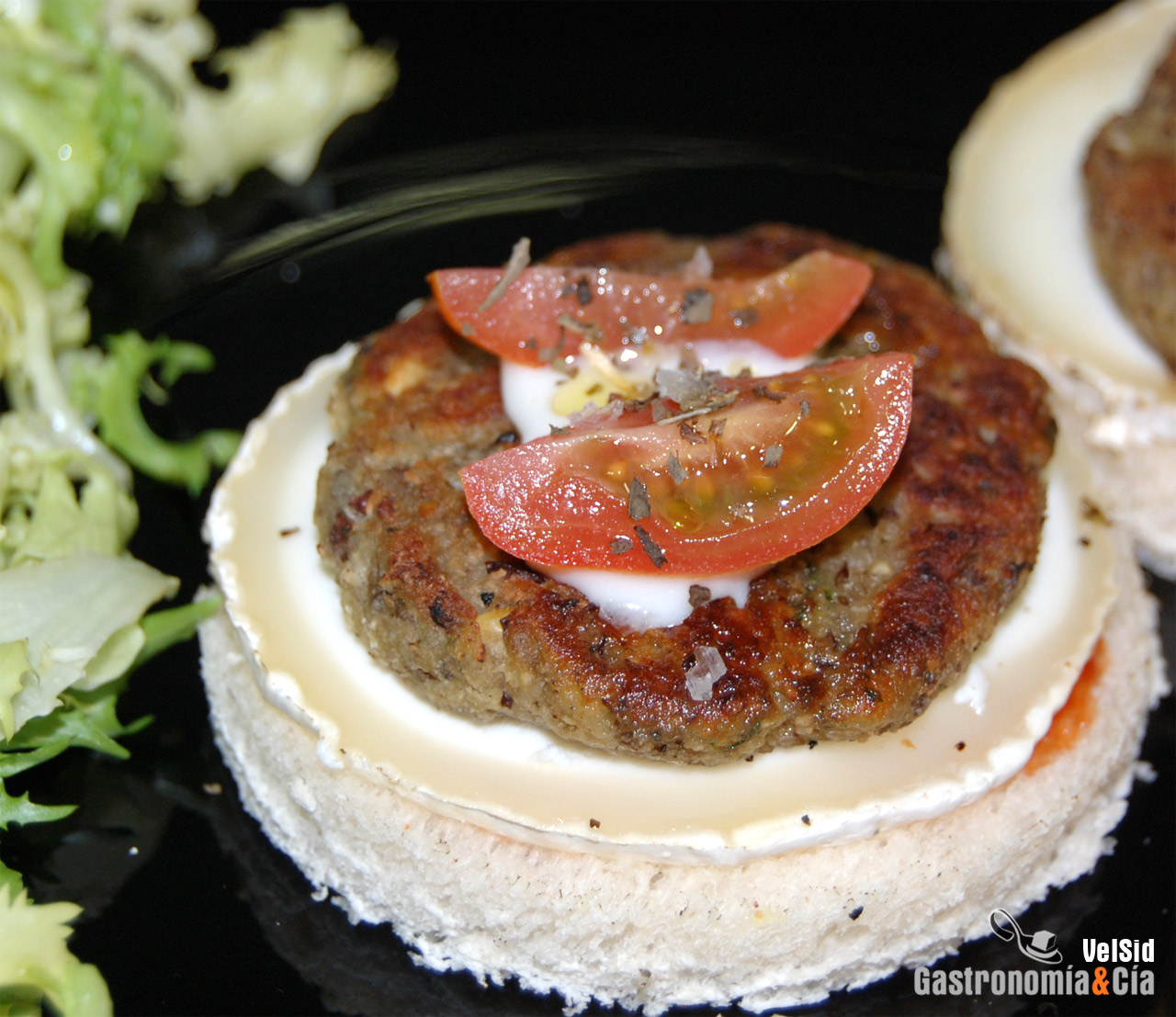 Hamburguesas de soja